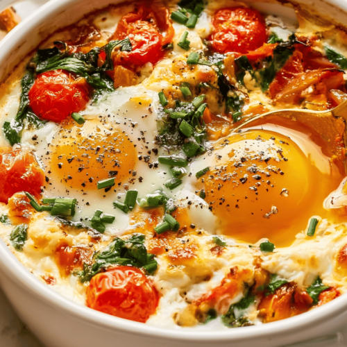 Feta Fried Eggs
