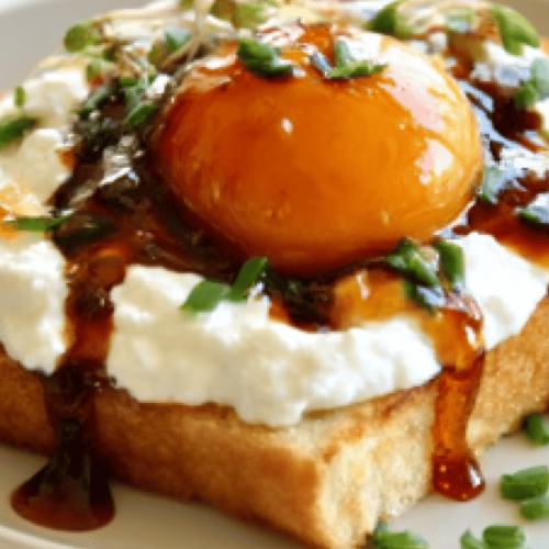 Honey Soy Cured Egg Yolk