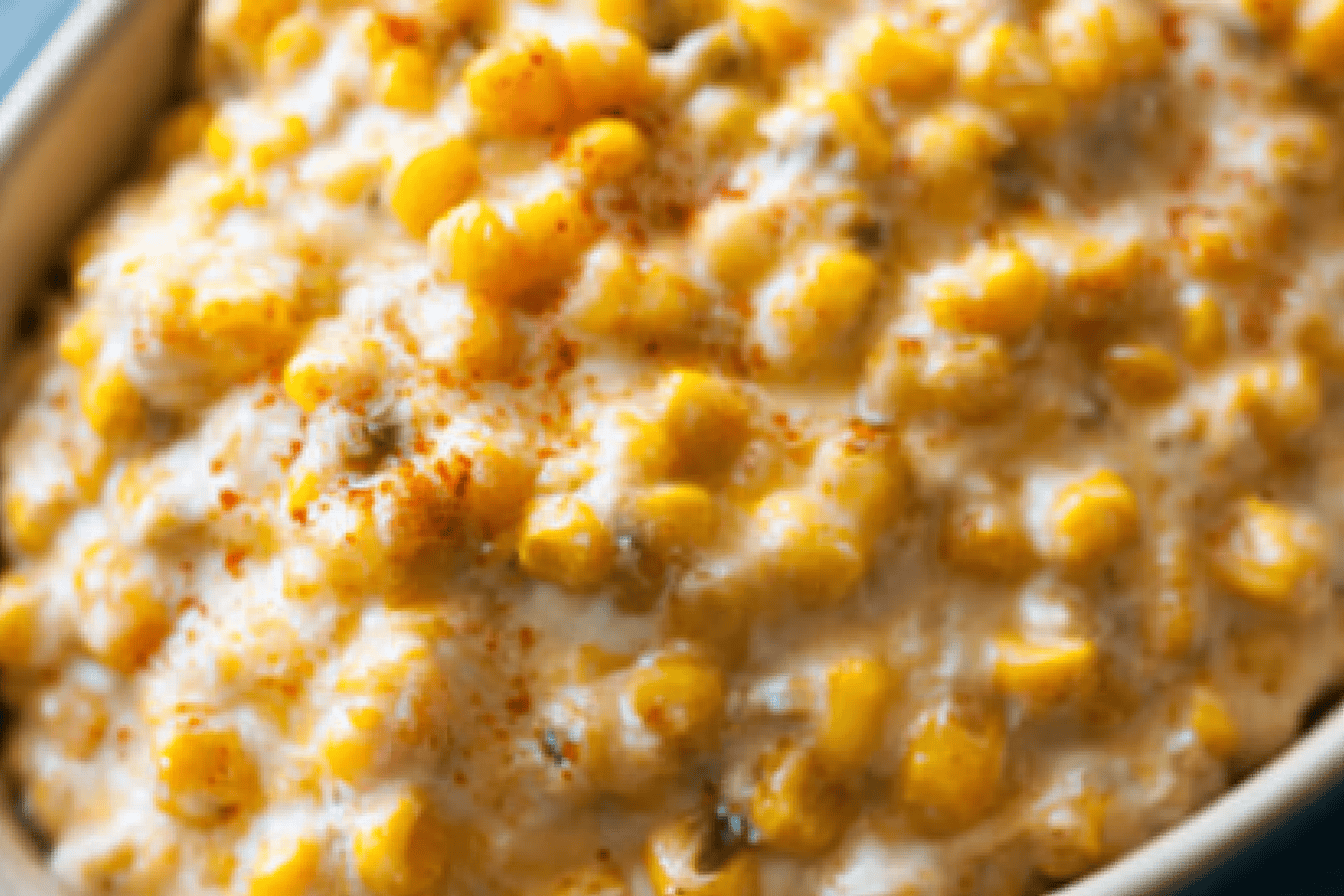 Hot Cheesy Elote Dip