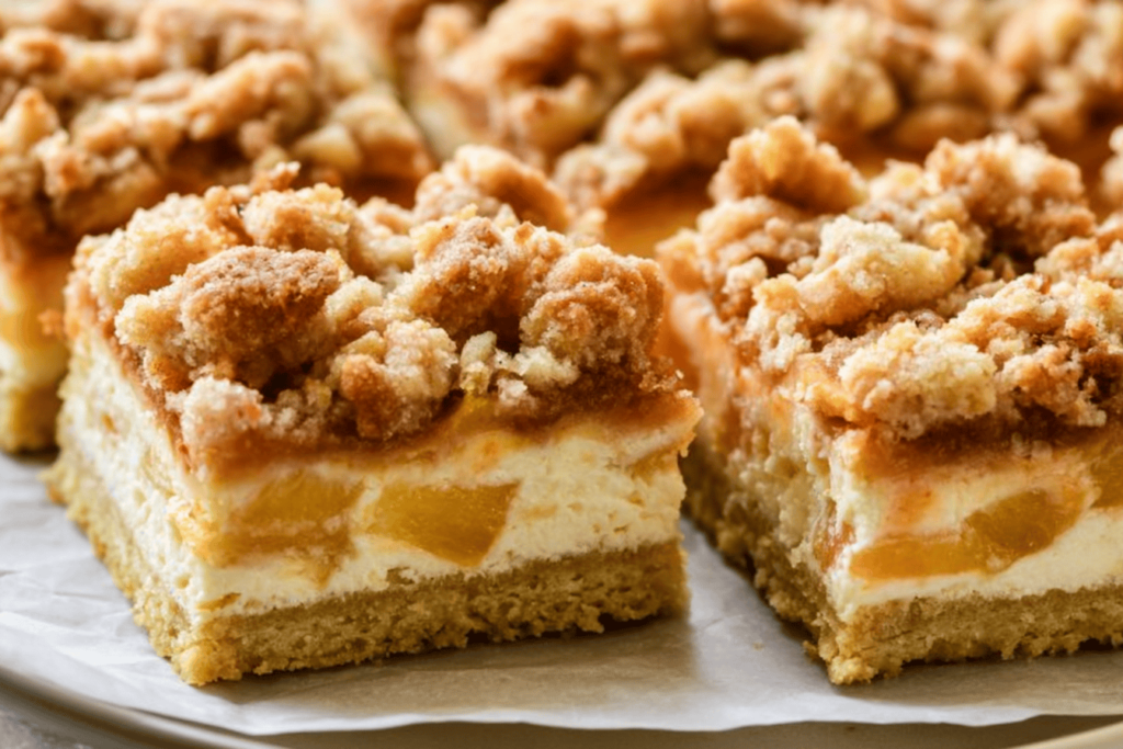 Peach Cobbler Cheesecake