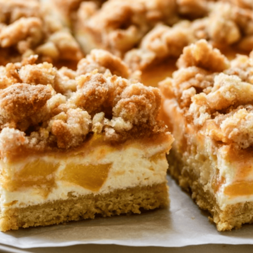 Peach Cobbler Cheesecake