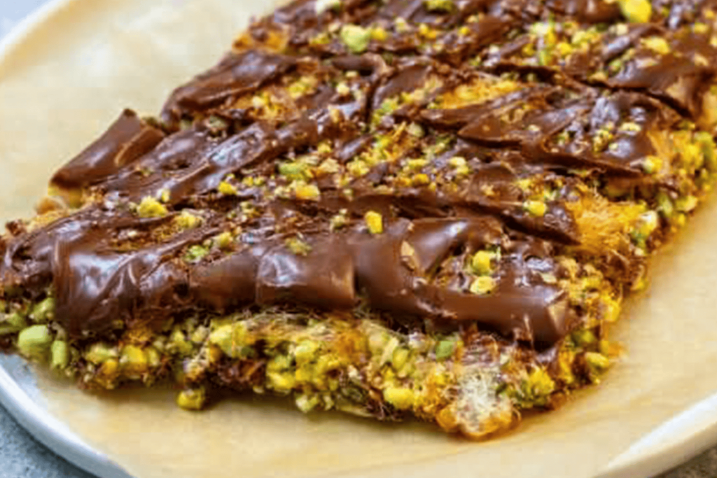 Pistachio Cream Crunch Bars