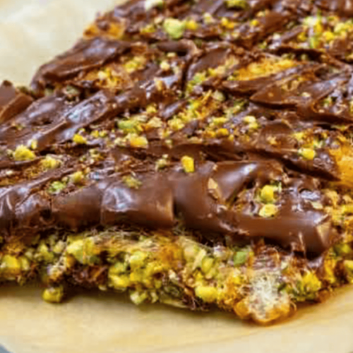 Pistachio Cream Crunch Bars