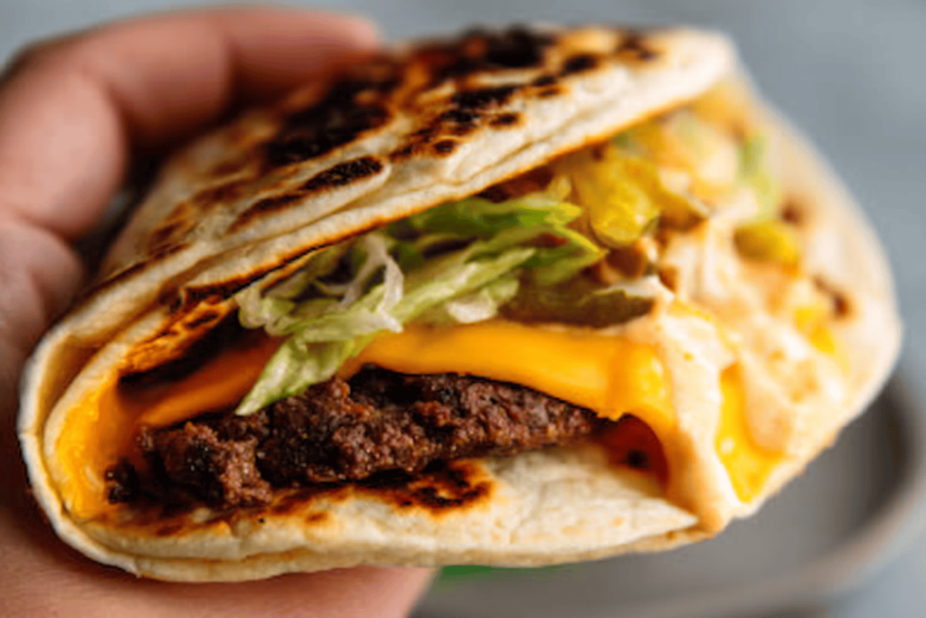 Smash Burger Tacos