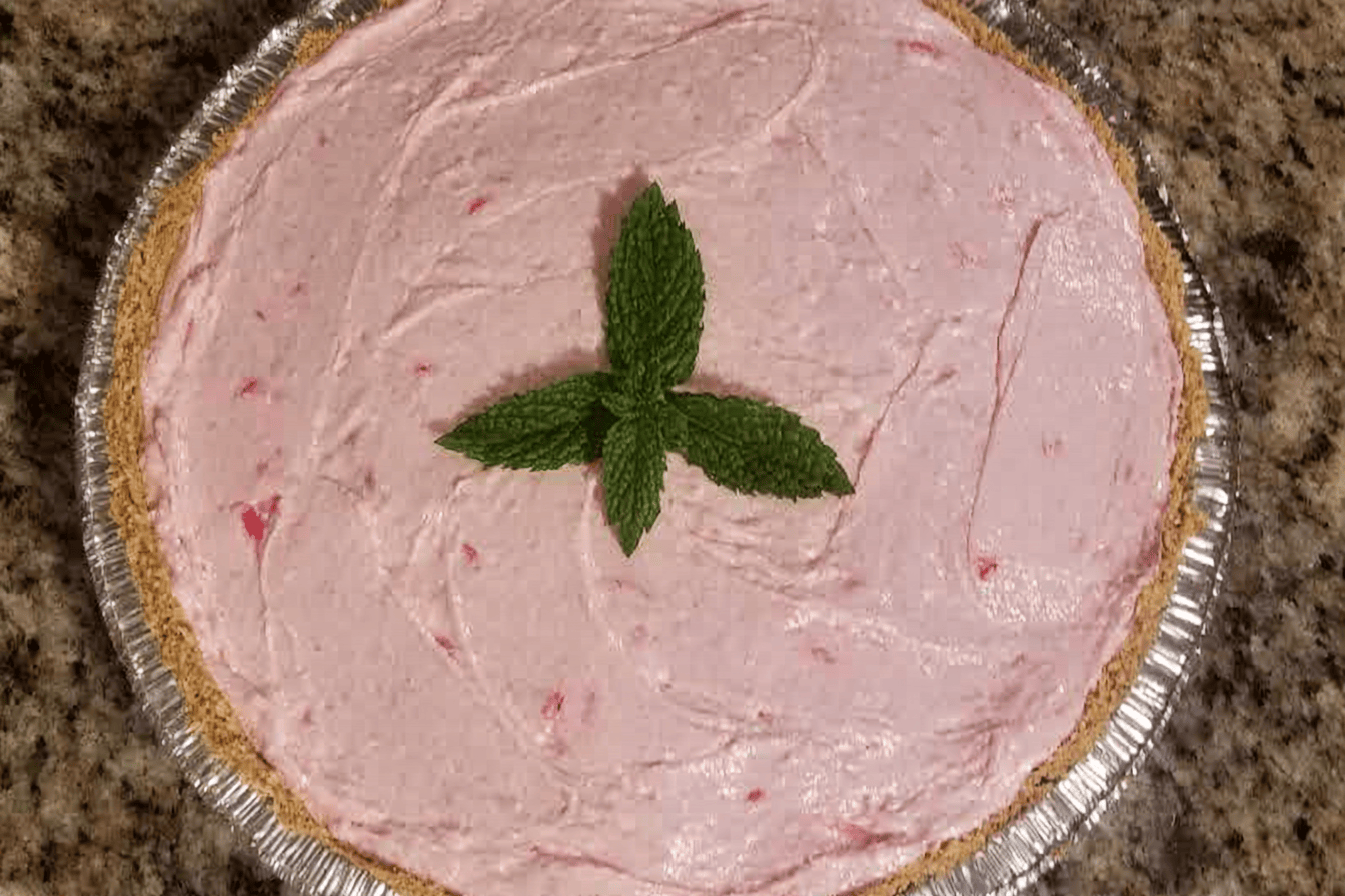 Watermelon Pie (easy No Bake Summer Dessert)