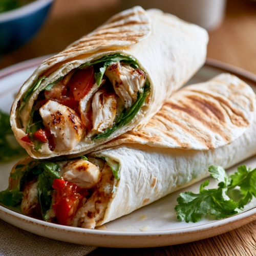 Simple & Easy Chicken Wraps: A Quick Family Dinner