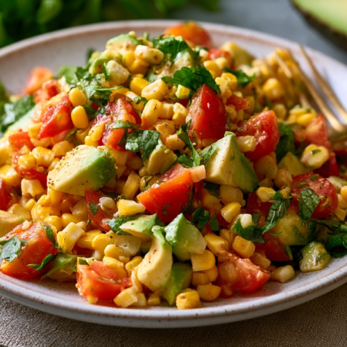 Salade de maïs et avocat : recette fraîche et rapide