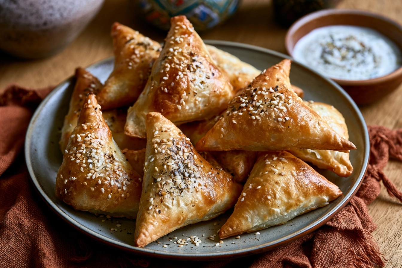 Fatayer Jebneh: Arabische Käsetaschen einfach selbst backen